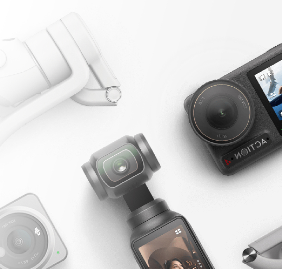 DJI Action Cameras bg